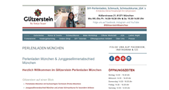 Desktop Screenshot of glitzerstein.com